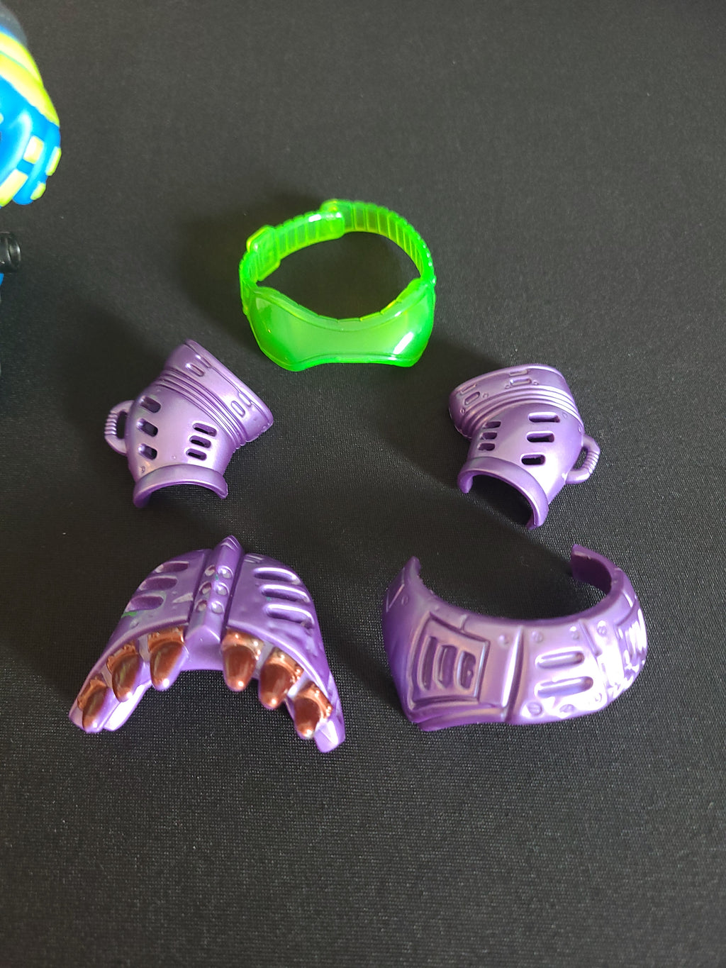 Vintage Mattel Street Sharks Night Fighters Stingshot Streex – Incomplete