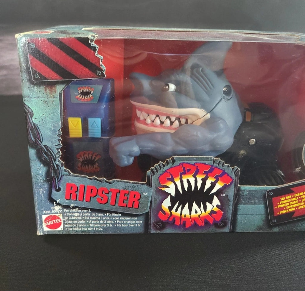 1995 Mattel Street Sharks Ripster RC Remote Control Sealed Vintage Rare