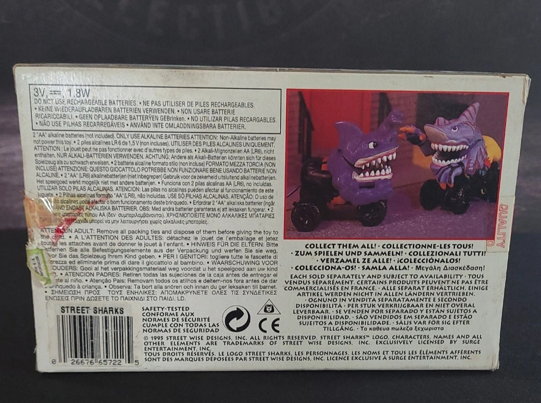 1995 Mattel Street Sharks Ripster RC Remote Control Sealed Vintage Rare