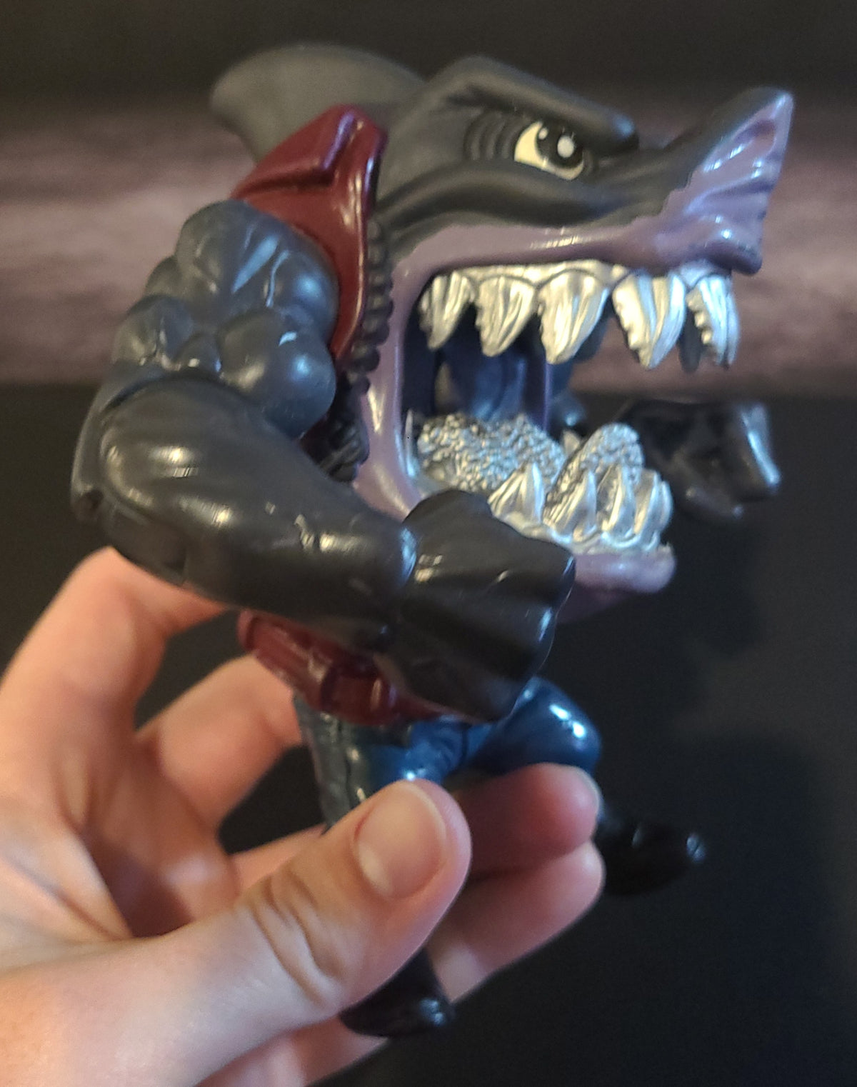 Vintage Street Sharks Night Fighters Ripster Action Figure Incomplete 1995
