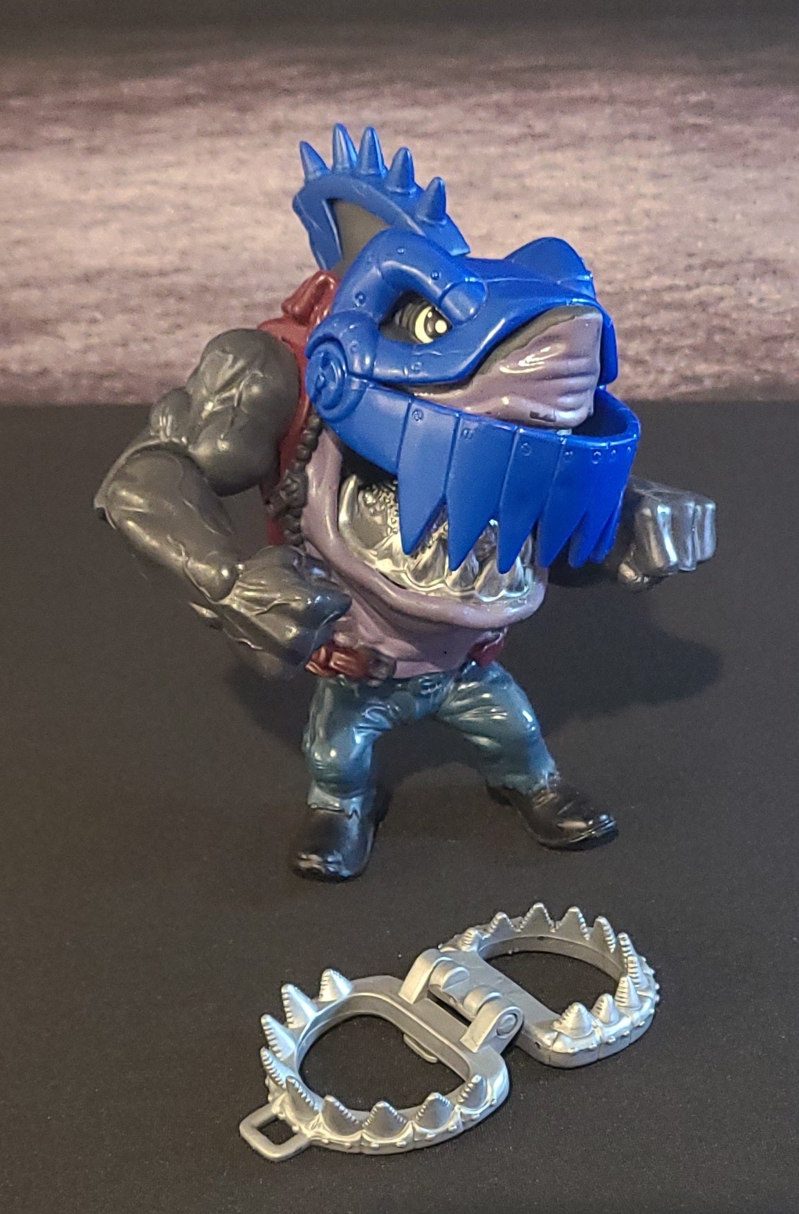 Vintage Street Sharks Night Fighters Ripster Action Figure Incomplete 1995