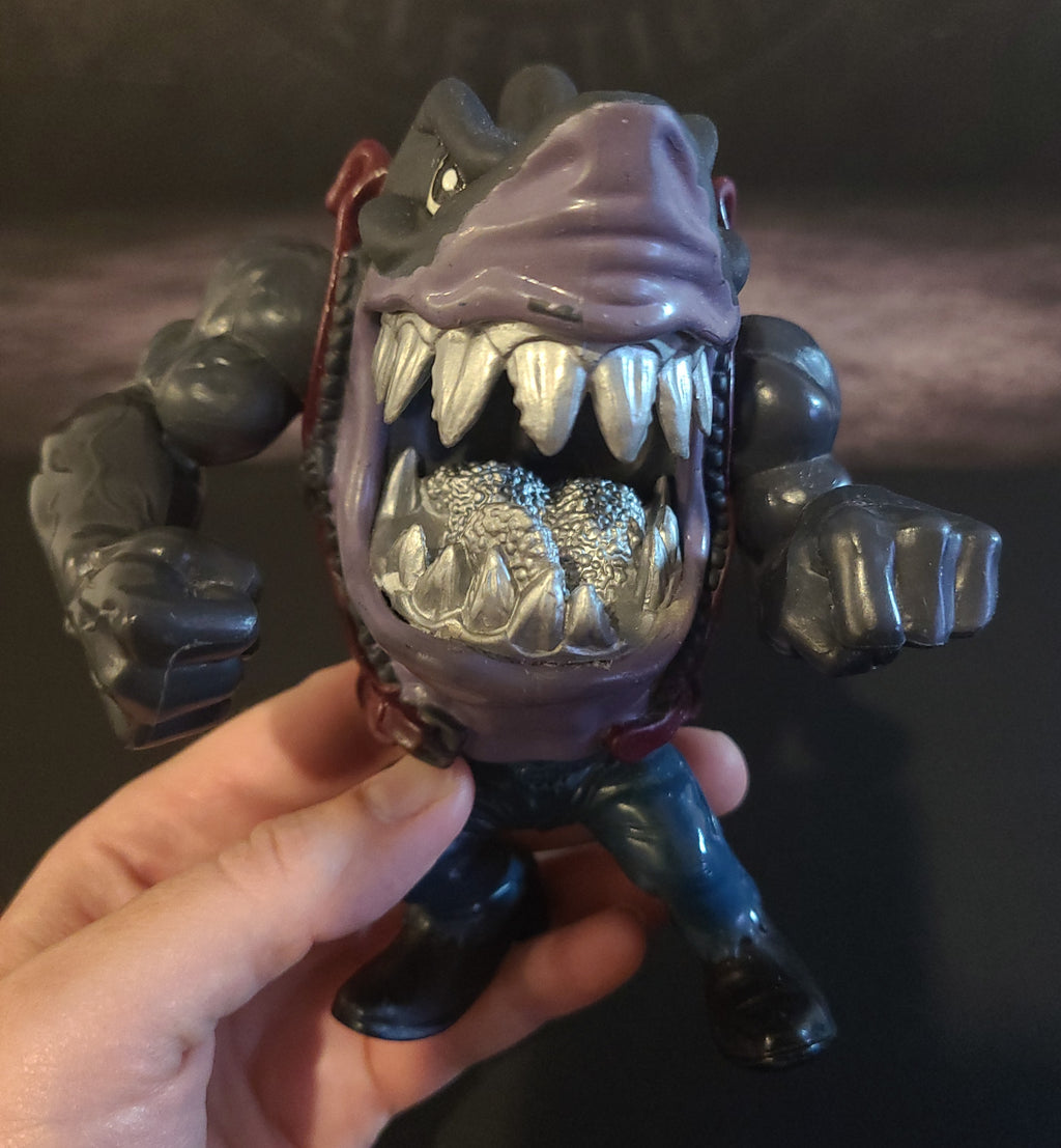 Vintage Street Sharks Night Fighters Ripster Action Figure Incomplete 1995