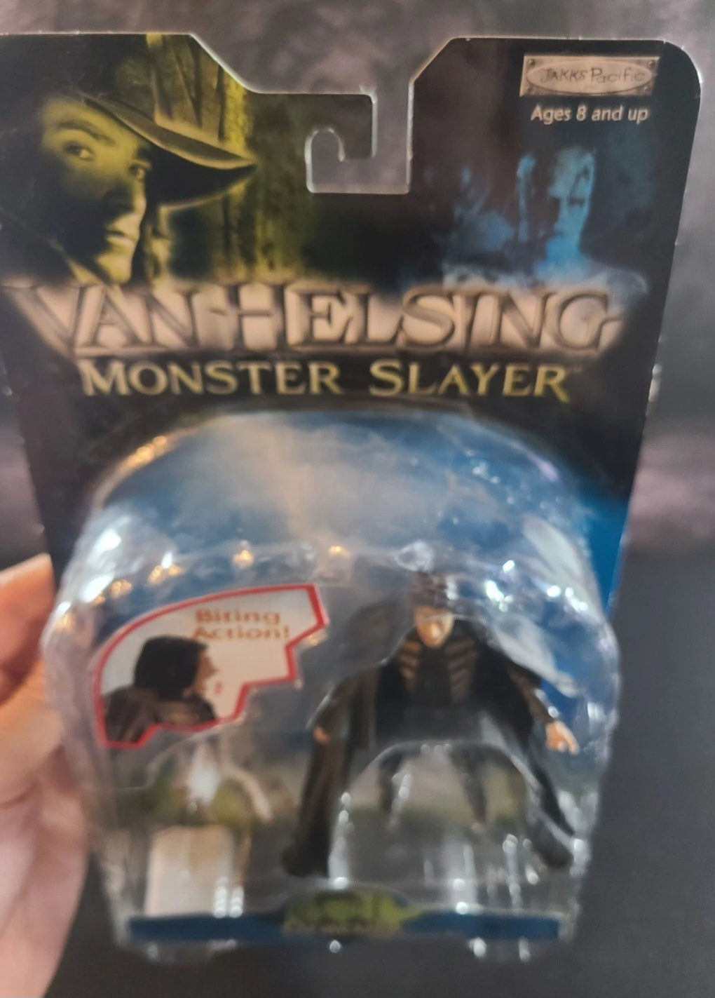 2004 JAKKS Pacific Van Helsing Dracula Richard Roxburgh Figure MOC Sealed
