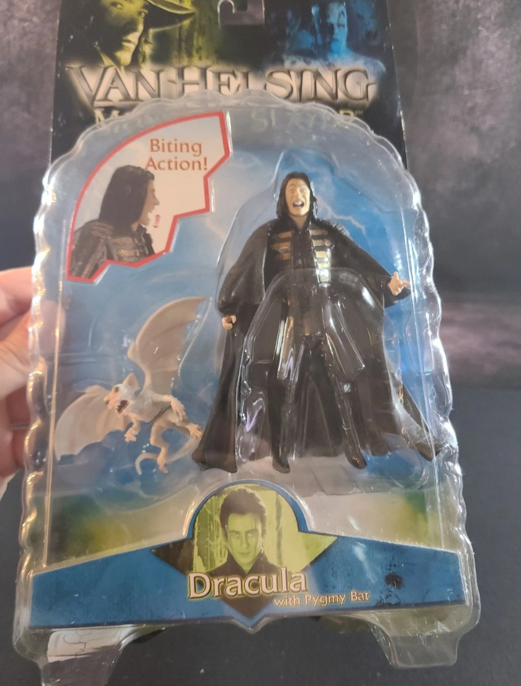 2004 JAKKS Pacific Van Helsing Dracula Richard Roxburgh Figure MOC Sealed