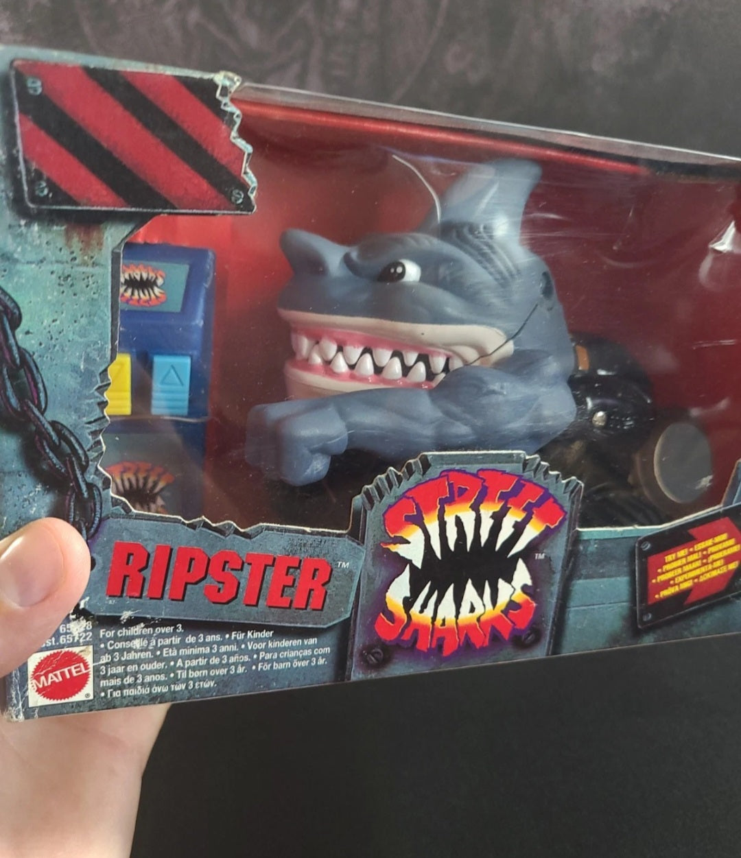 1995 Mattel Street Sharks Ripster RC Remote Control Sealed Vintage Rare