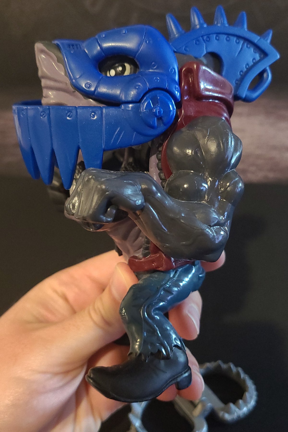 Vintage Street Sharks Night Fighters Ripster Action Figure Incomplete 1995