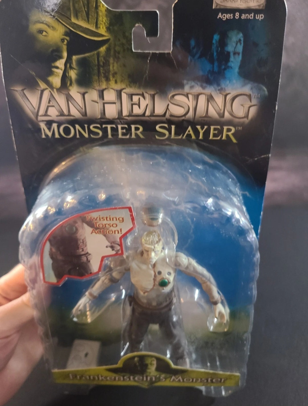 2004 JAKKS Pacific Van Helsing Frankenstein’s Monster Figure MOC Sealed
