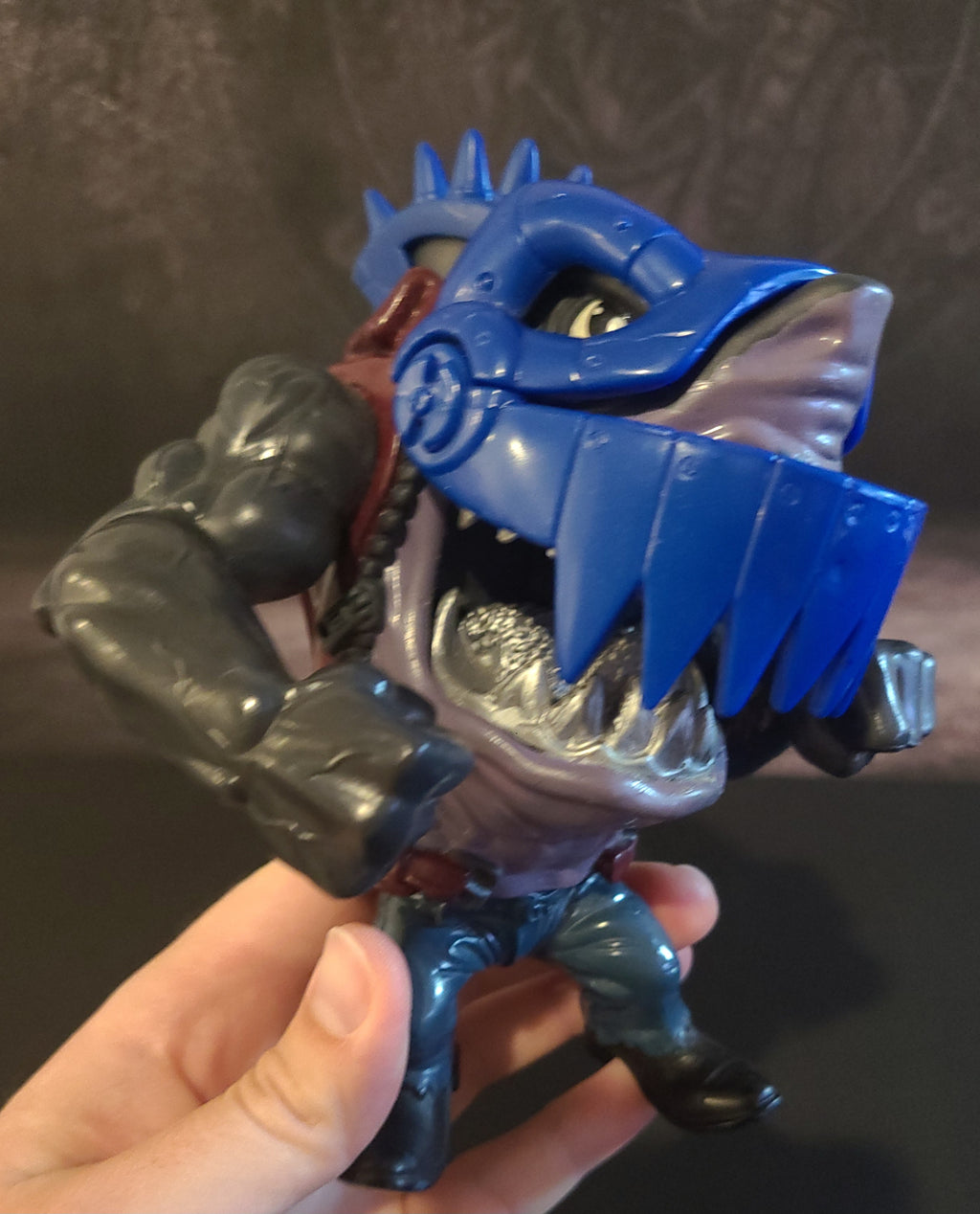 Vintage Street Sharks Night Fighters Ripster Action Figure Incomplete 1995