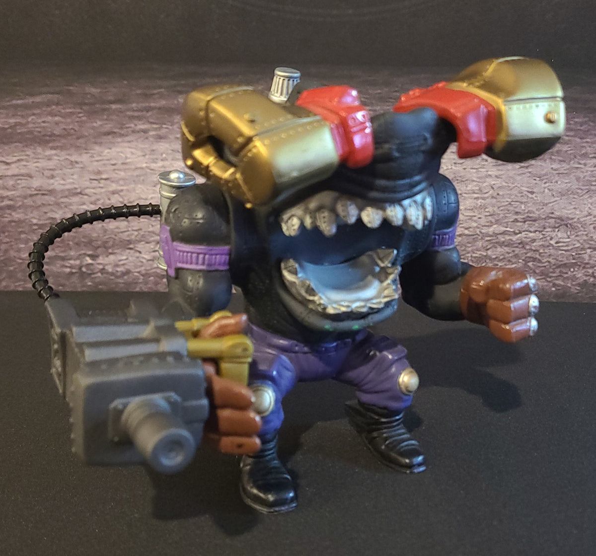 Vintage Street Sharks Night Fighters Hydro Jab Complete Action Figure 1995